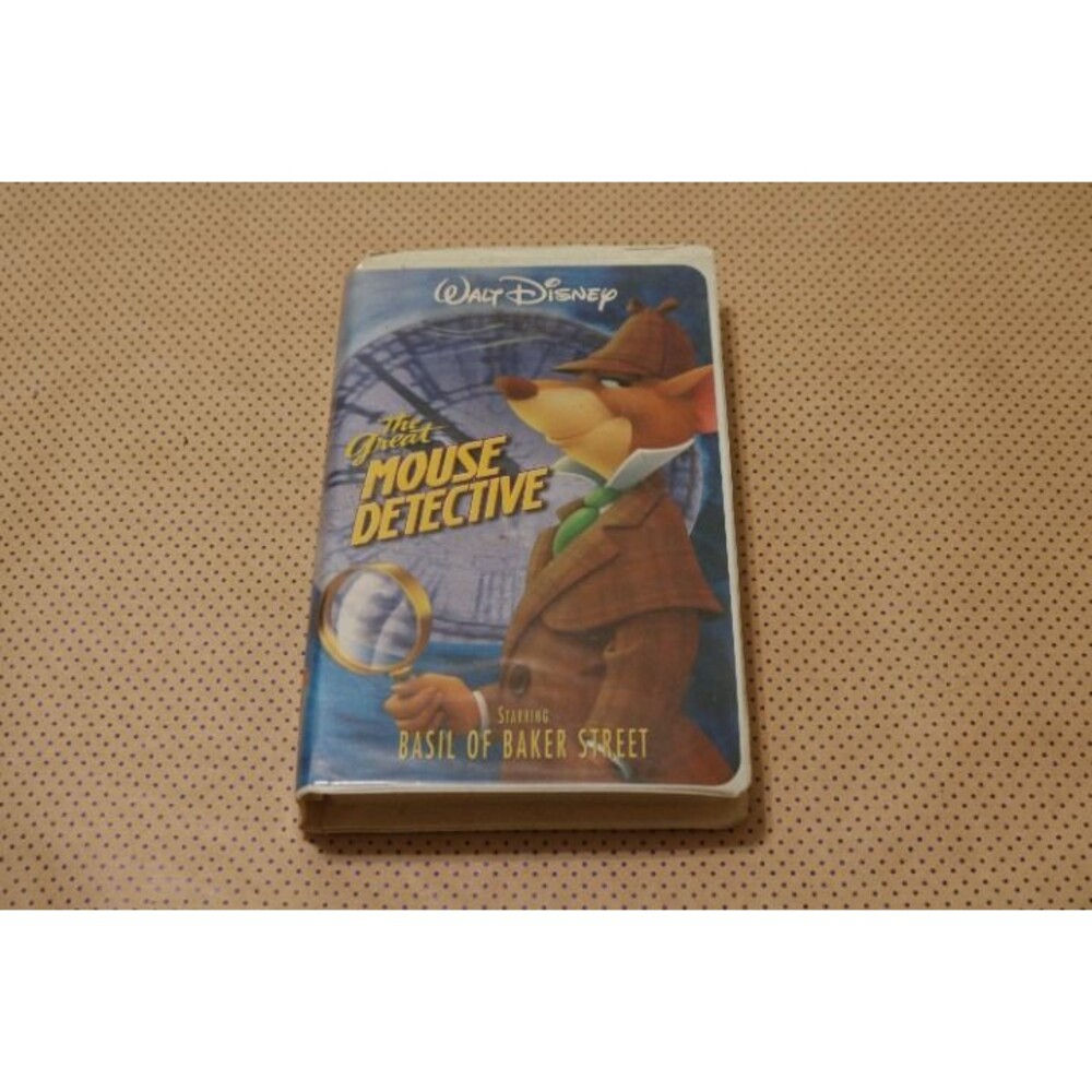 The Great Mouse Detective VHS